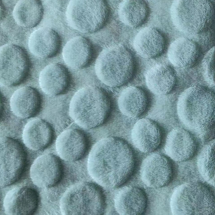 Solid and Embossed Rabbit Fleece